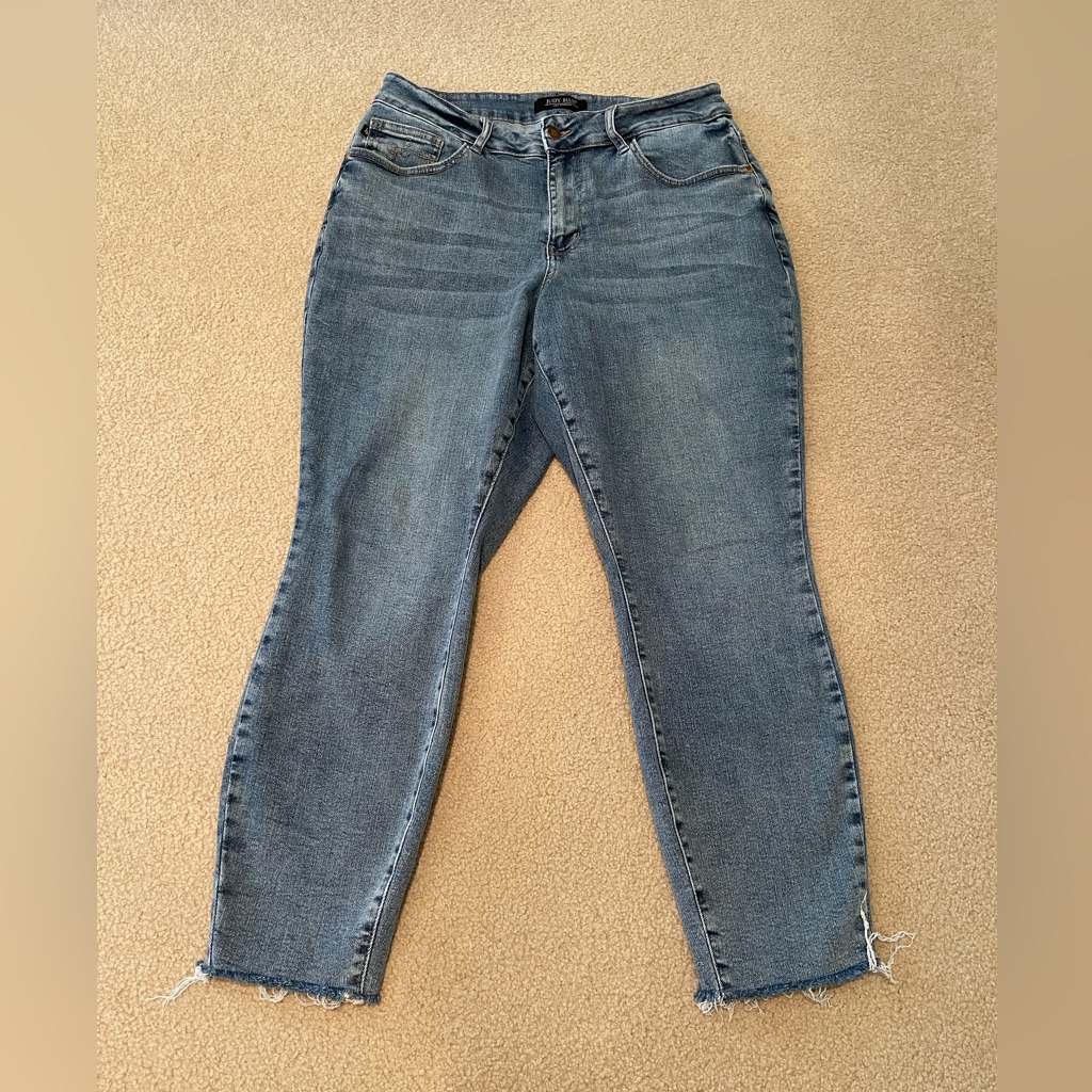 Judy Blue Los Angeles - Relaxed Fit - Blue Jeans - Size: 16w